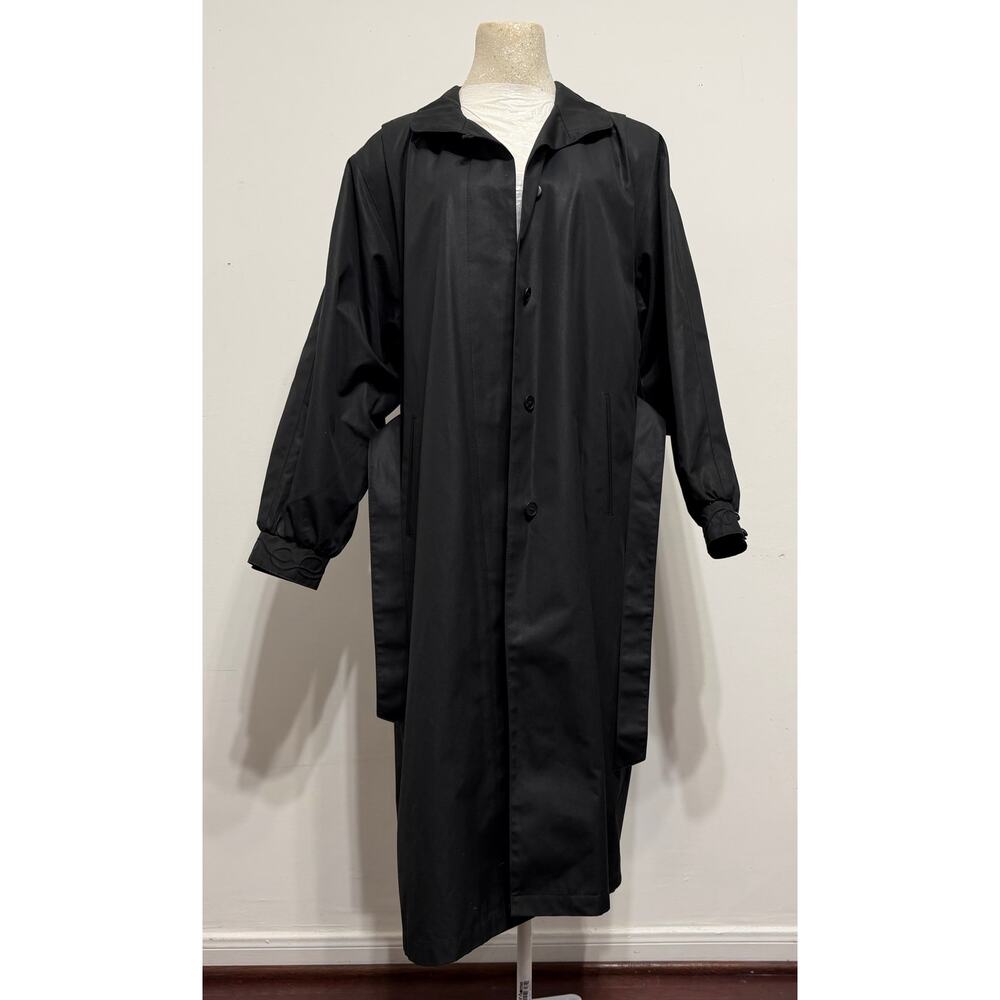 London Fog Womens Trench Coat sz‎ 14 Old Money Classic Business Professional